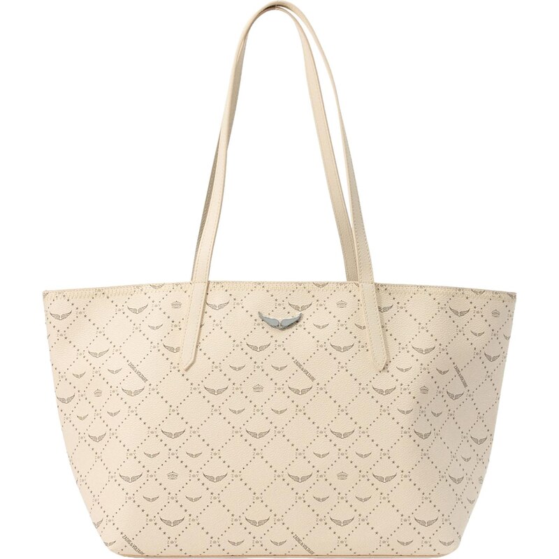Zadig & Voltaire Shopper tmavosivá / biela ako vlna 65415460