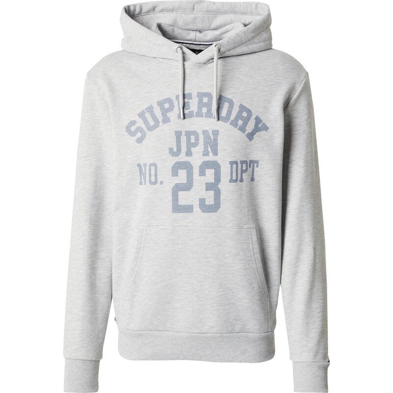 Superdry & Co Mikina Athletic Essentials zafírová / svetlosivá 65457189