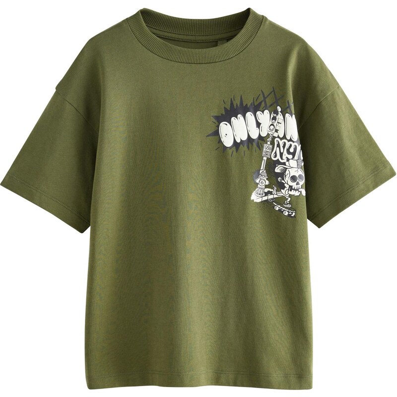 Next Tričko kaki 65887817