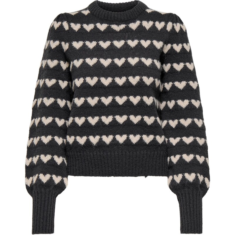 JDY Sveter JDYSIGRID nebielená / tmavosivá 65664803