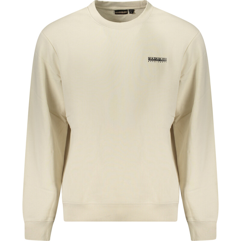 Športová Pánska Mikina bez zipsu NAPAPIJRI Bežová 65997238