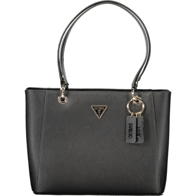 Štýlová Dámska Kabelka GUESS JEANS 34.0X26.0X9.0cm Čierna 66870699