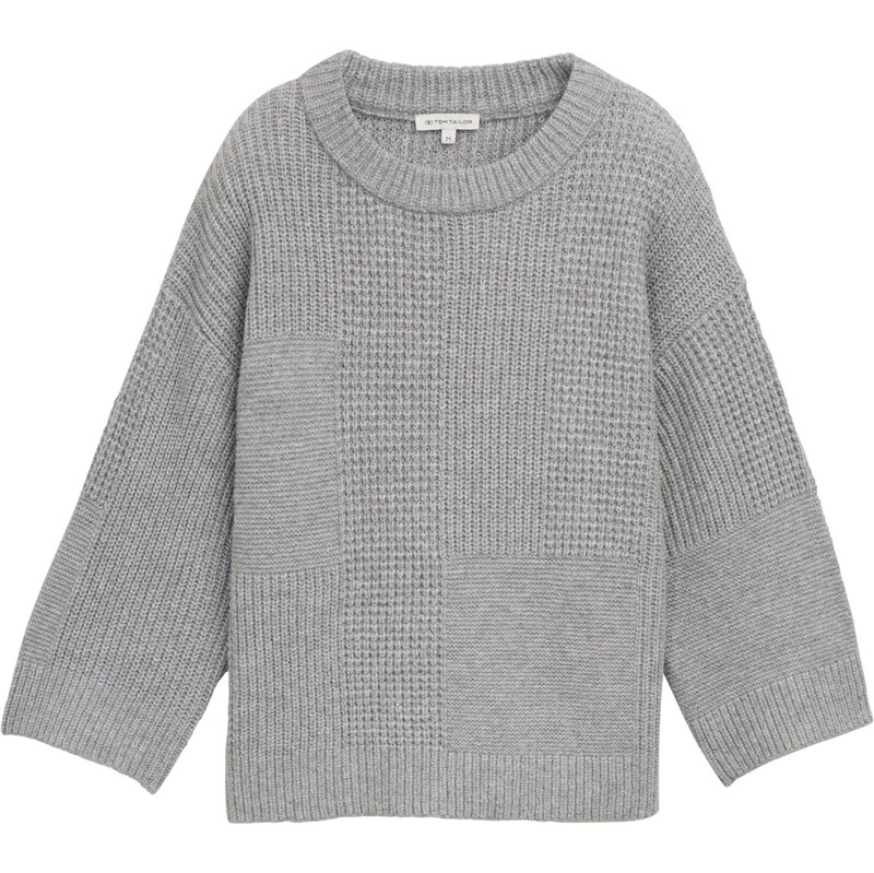 TOM TAILOR Sveter sivá 65678422