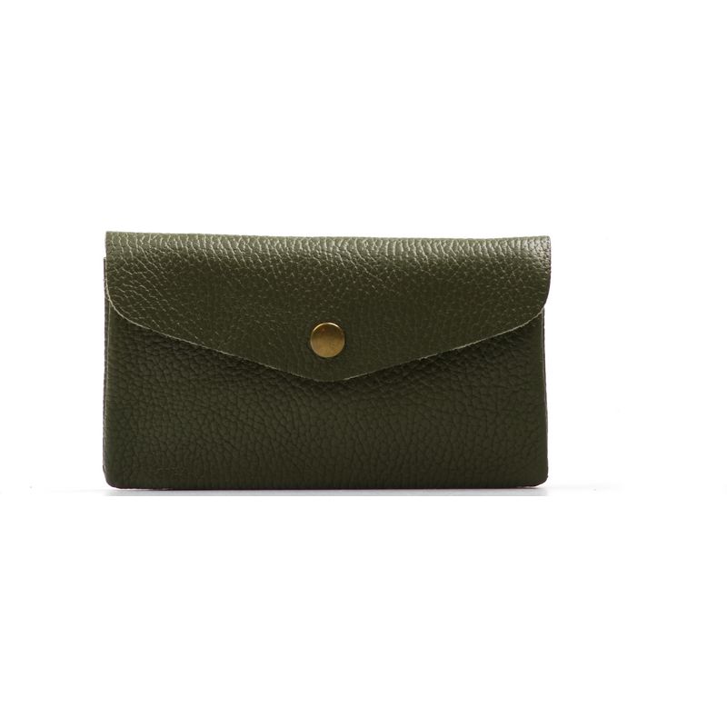 Blaire Kožené puzdro olivovo zelené 65414936