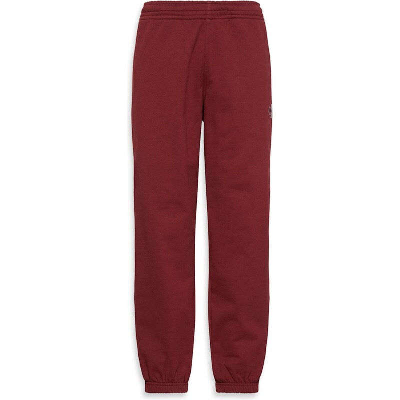 Calvin Klein Jeans Nohavice Terry tmavočervená 65795449