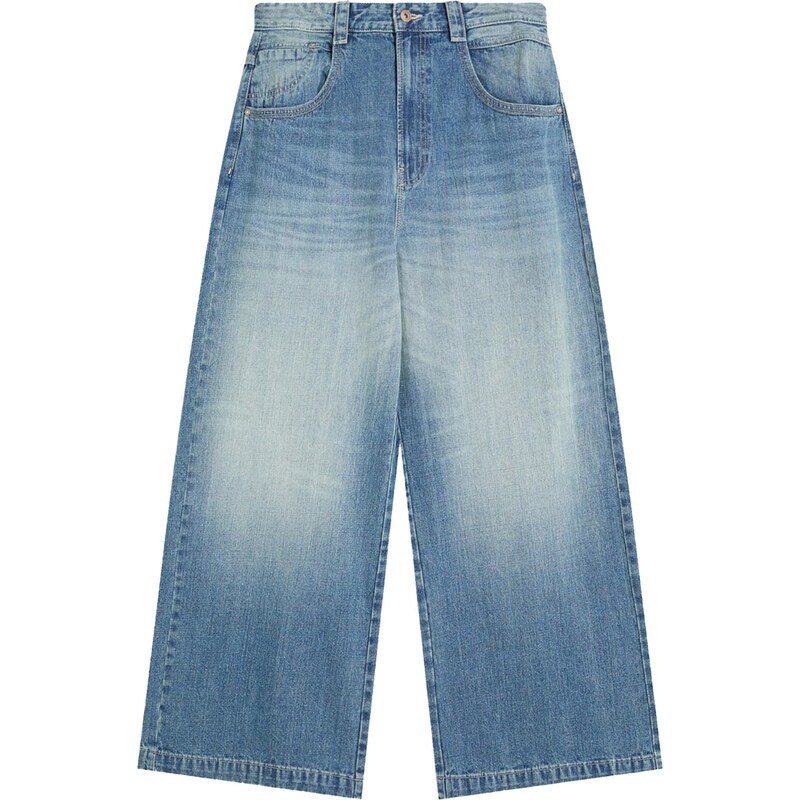 Bershka Džínsy modrá denim 65892837