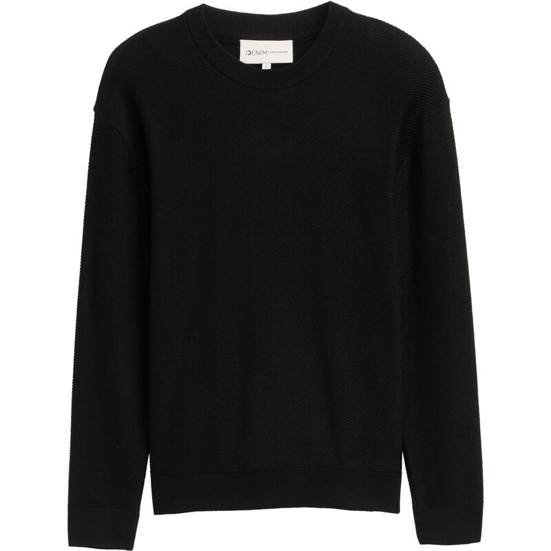 TOM TAILOR DENIM Sveter čierna 65774108