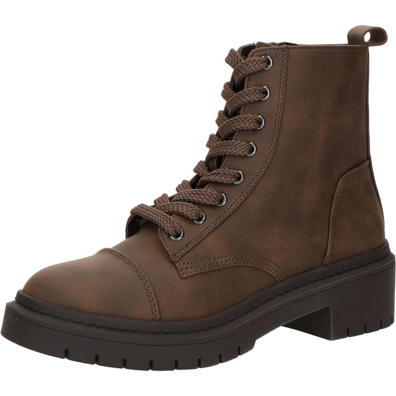 ALDO Šnurovacie členkové čižmy GOER hnedá 65696106