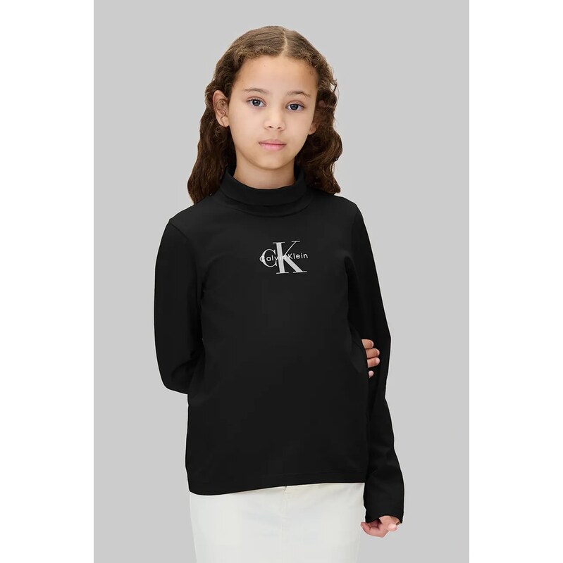 Detské bavlnené tričko s dlhým rukávom Calvin Klein Jeans 65420782