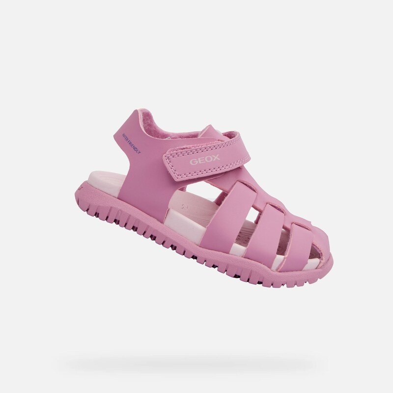 Pink Girls Sandals Geox Fusbetto - Girls 65421127