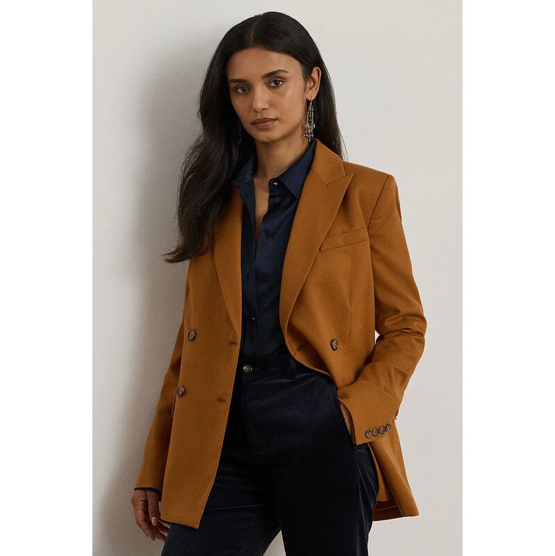 Vlnené sako Lauren Ralph Lauren 65439240