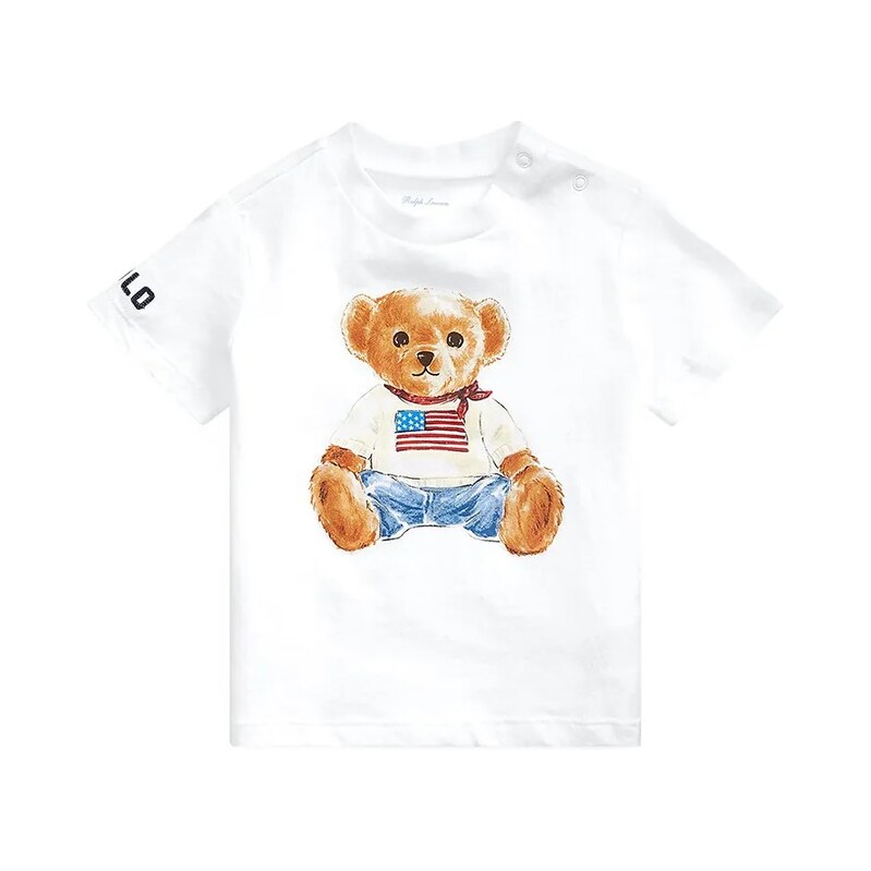 Detské bavlnené tričko Polo Ralph Lauren 65439190