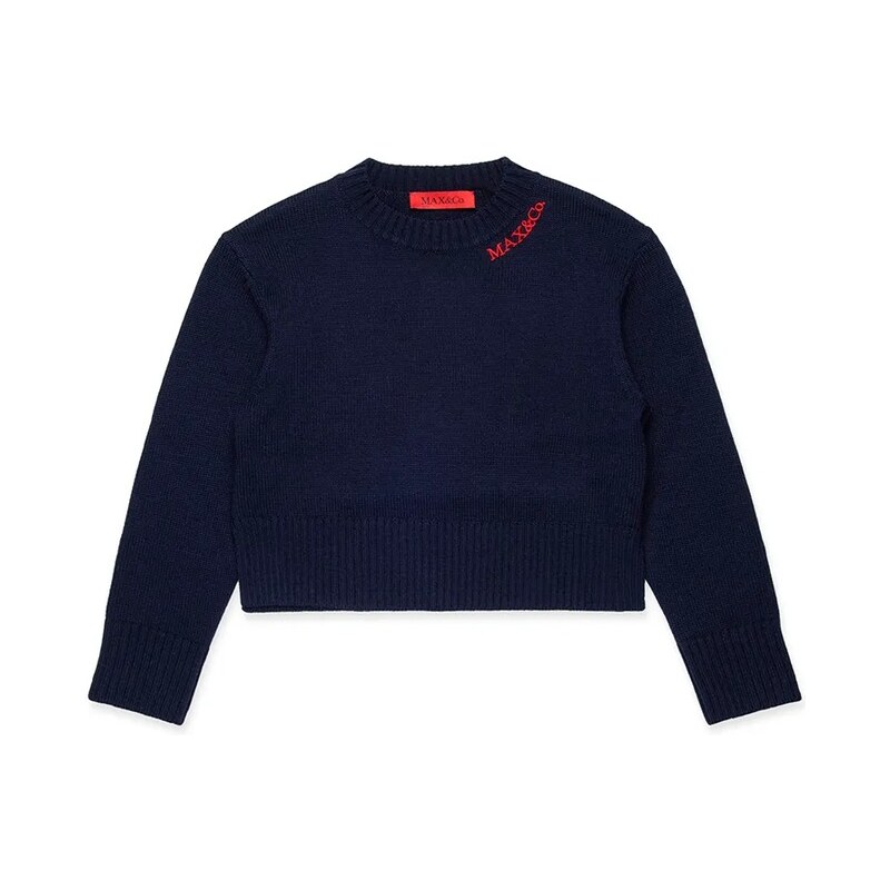 Detský vlnený sveter MAX&Co. MAXK18F KNITWEAR 65439296