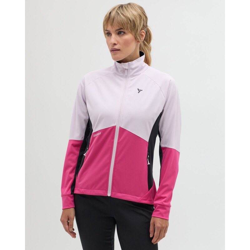 Dámska kombinovaná bunda Silvini Pusteria ružová 65430352