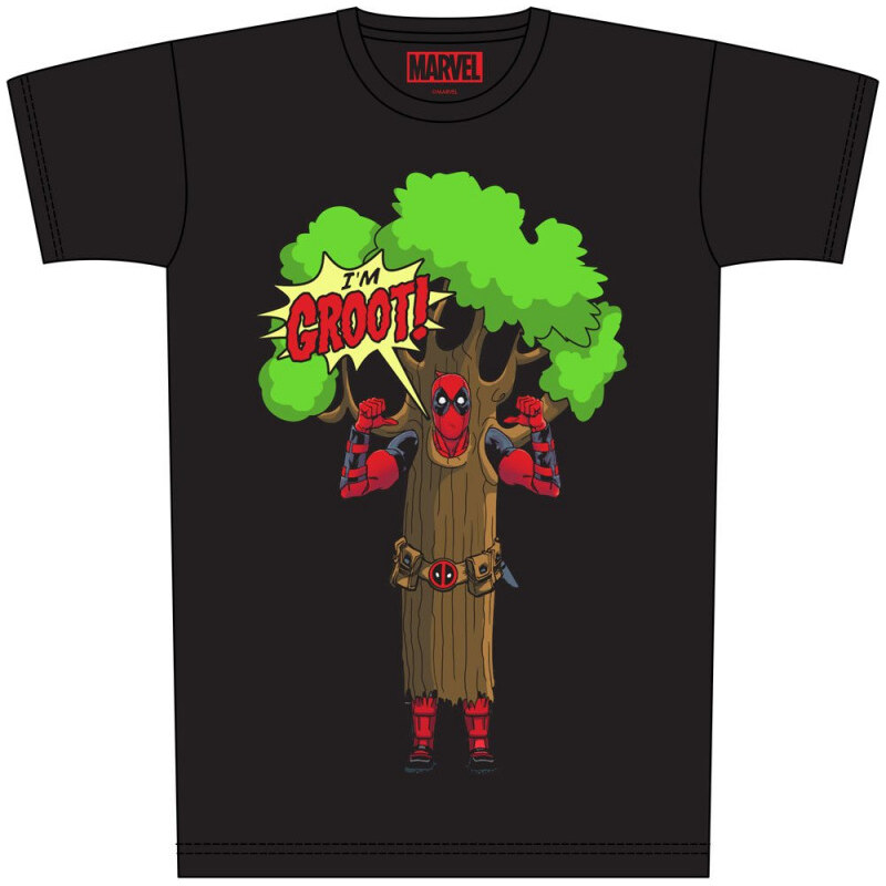 Gildan Deadpool - I am Groot (tričko) 65423909