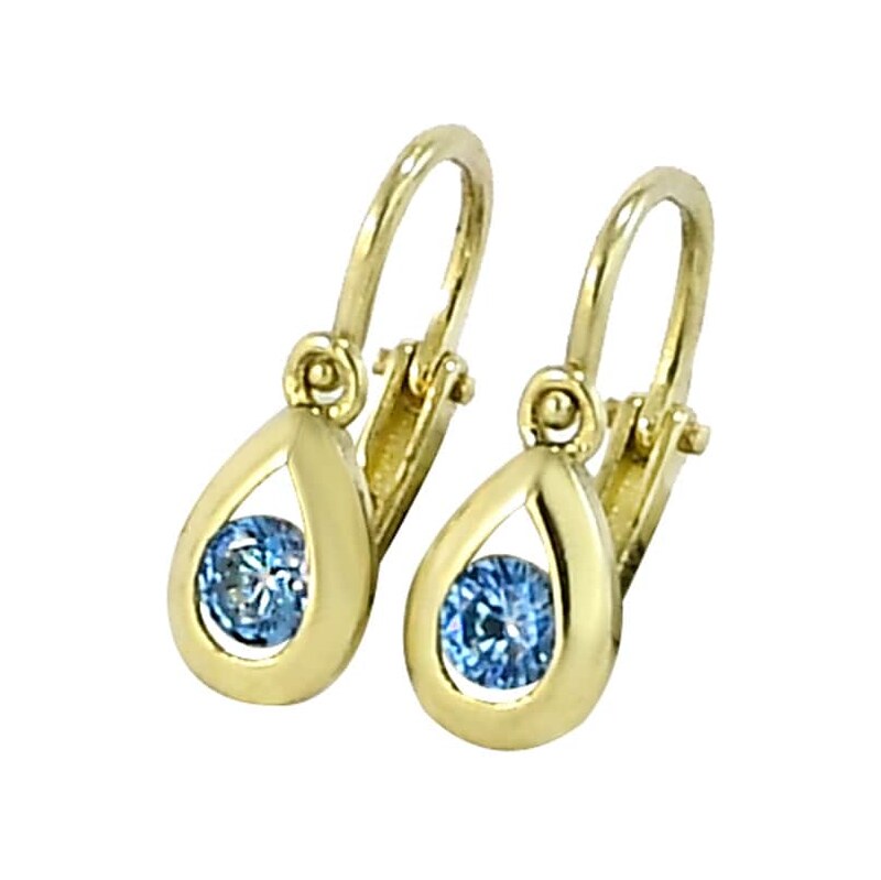 Zlaté detské náušnice Glare 476 65424025