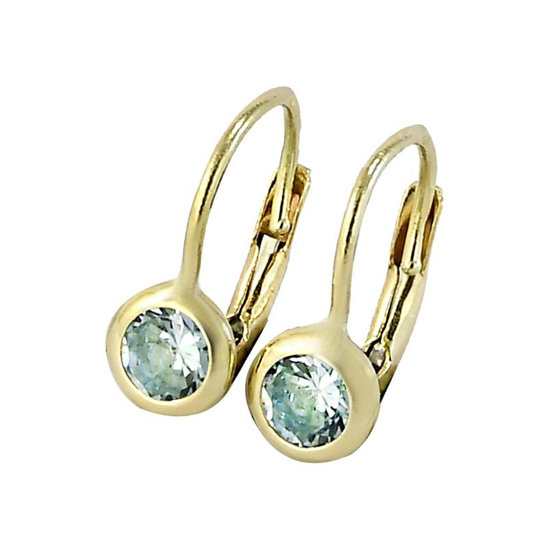 Zlaté detské náušnice Glare 478 65424027