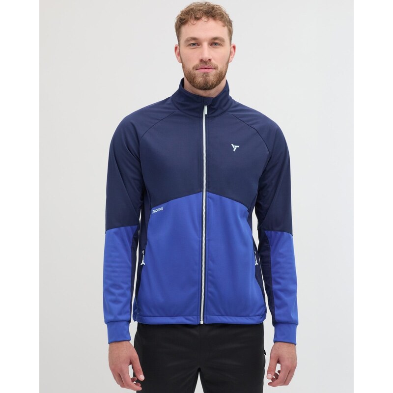 Pánska kombinovaná bunda Silvini Pusterio tmavo modrá/modrá 65430348