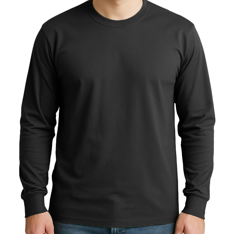 Tričko s dlhým rukávom GOLD CHAMPION čierne 54946757