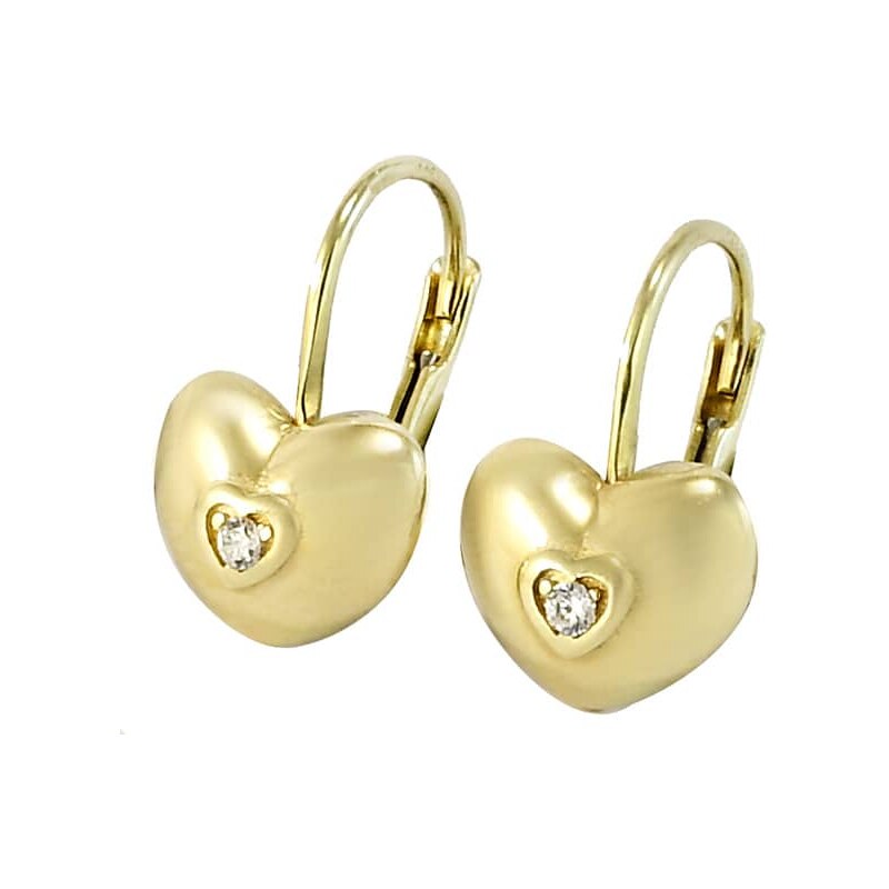 Zlaté detské náušnice Glare 482 65428405