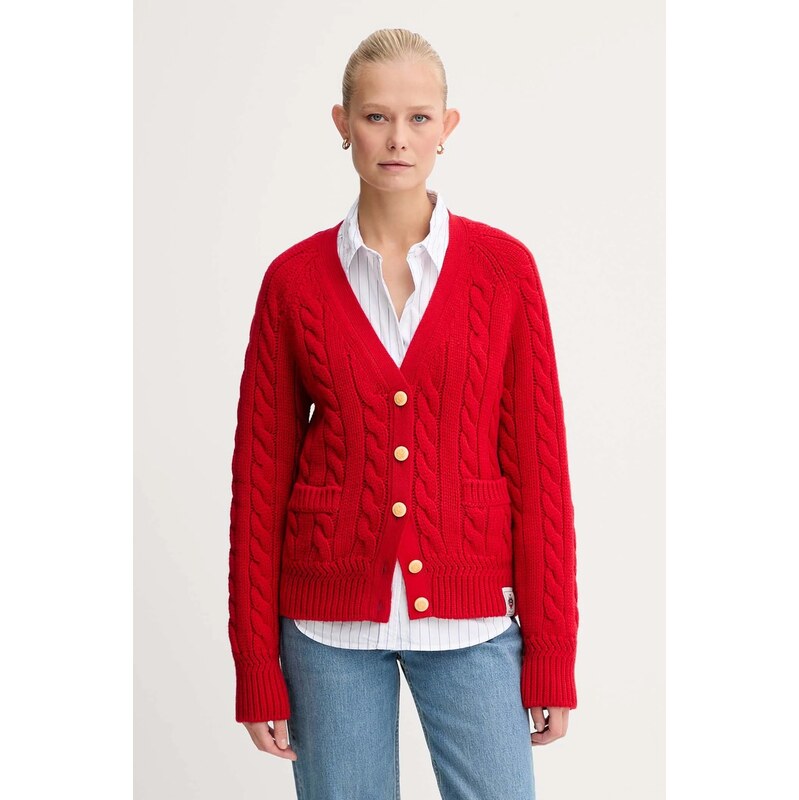 Vlnený kardigán Bally 65430914