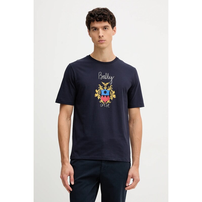 Bavlnené tričko Bally 65431015