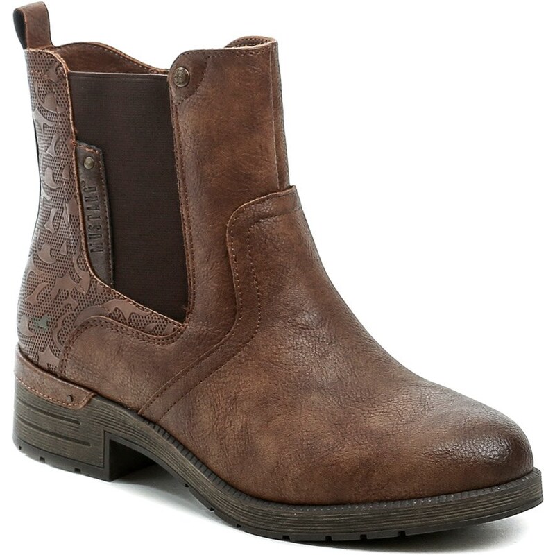 Mustang 15M0072001 hnedá dámska zimná obuv 65431413