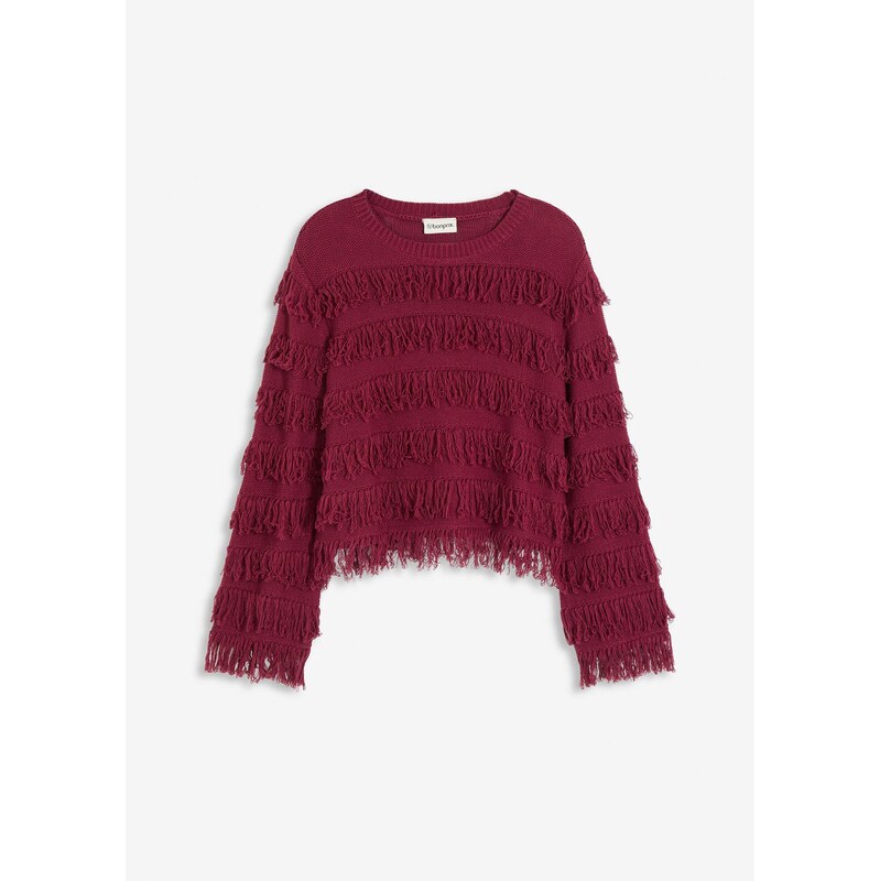 bonprix Pulóver, farba červená 65431750