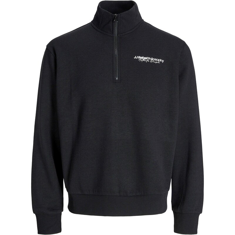 bonprix JJ REBEL Mikina so zipsom, farba čierna 65432013