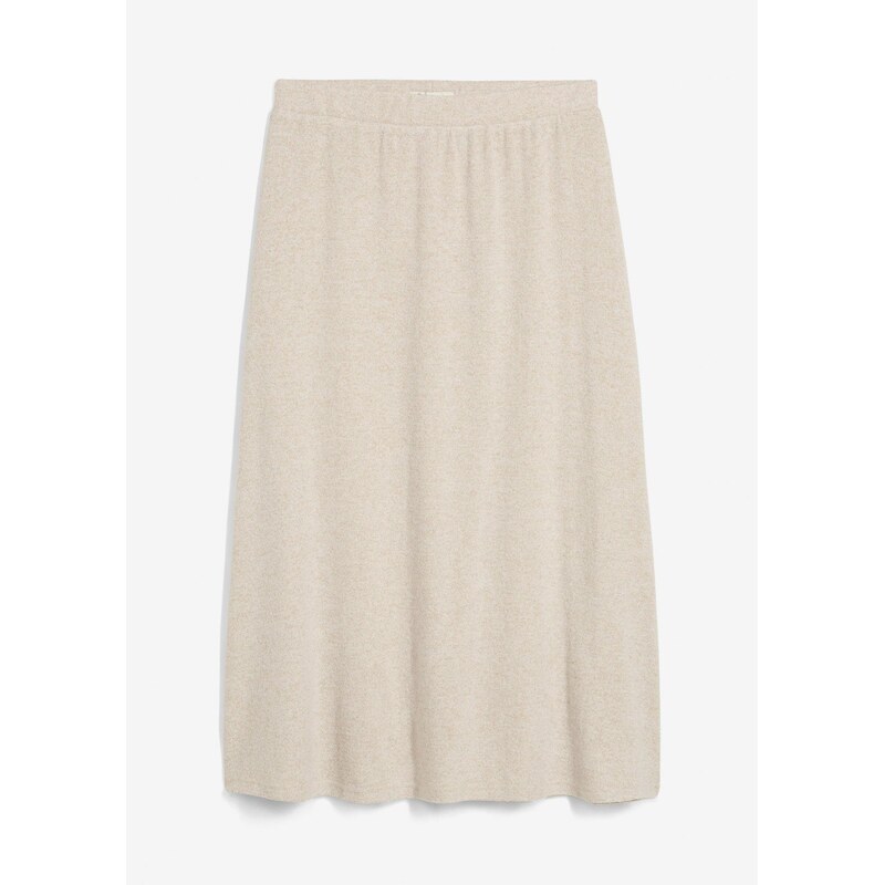 bonprix Midi sukňa, farba béžová 65432084