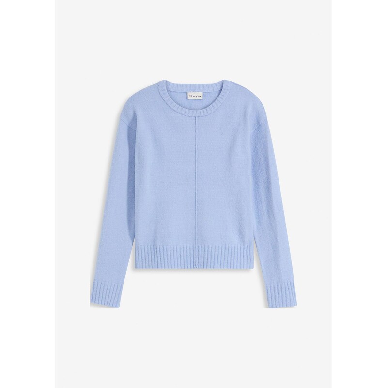 bonprix Pulóver, farba modrá 65432089