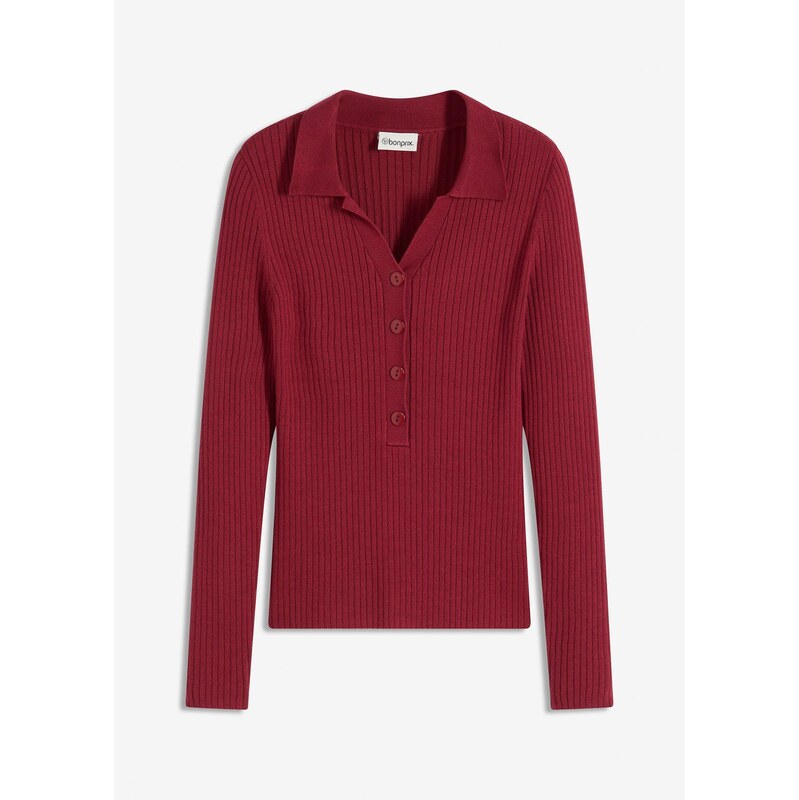 bonprix Jemne pletený pulóver z jemného viskózového mixu, farba 65432118