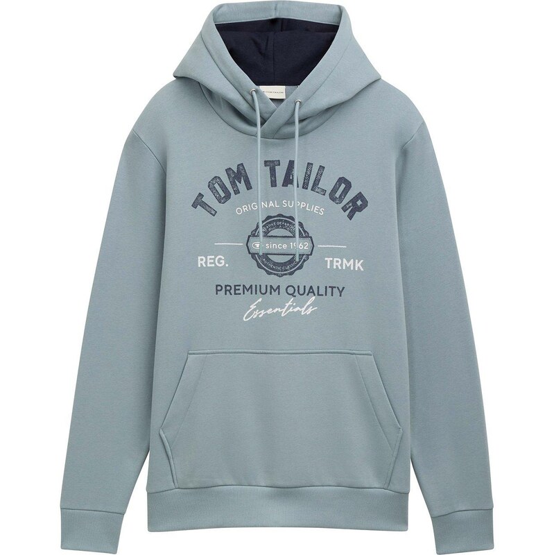 bonprix Mikina s kapucňou Tom Tailor, farba šedá 65432256