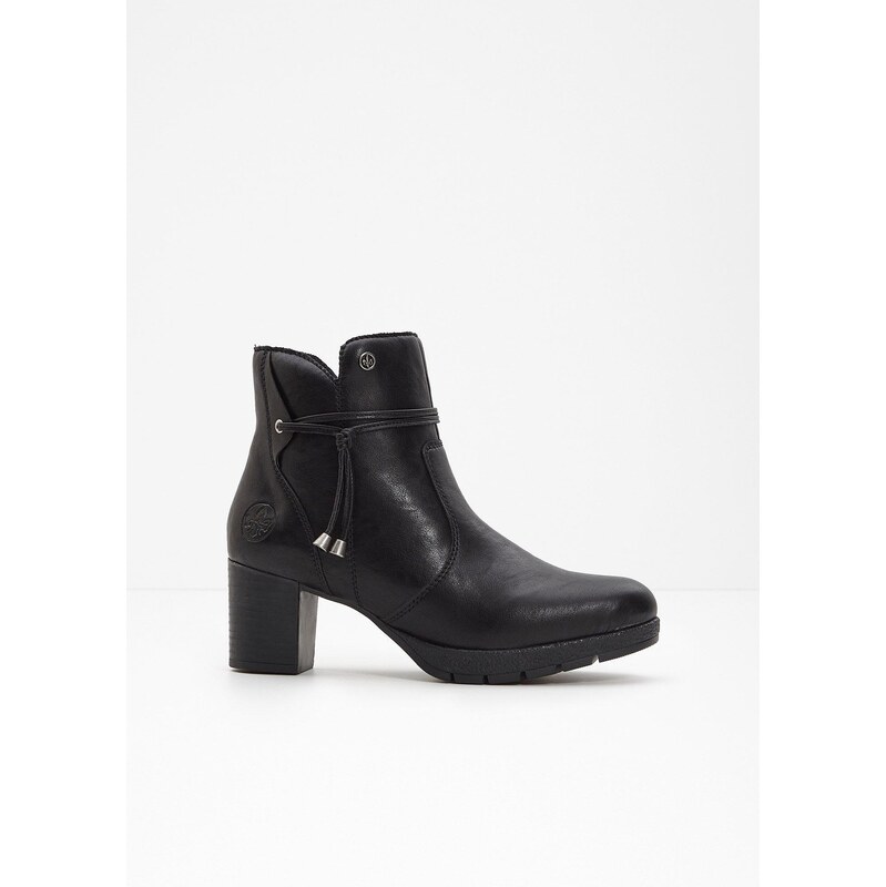 bonprix Krátke čižmy Rieker, farba čierna 65432273