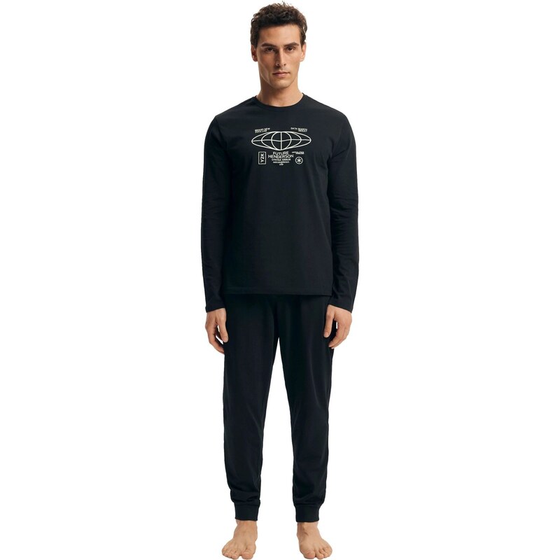 HENDERSON Pánske pyžamo Loger 43469 65433001