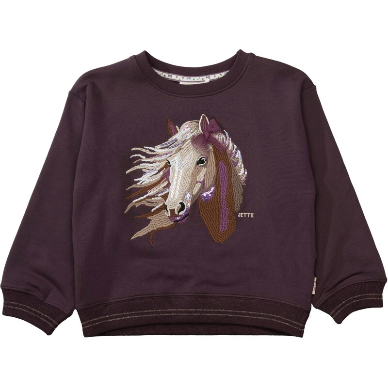 STACCATO Mikina hnedá / fialová / vínovo červená / biela 65635648