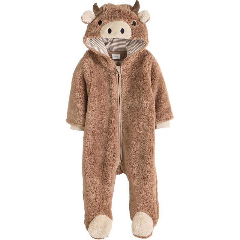 Next Overal krémová / hnedá / čierna 66345943