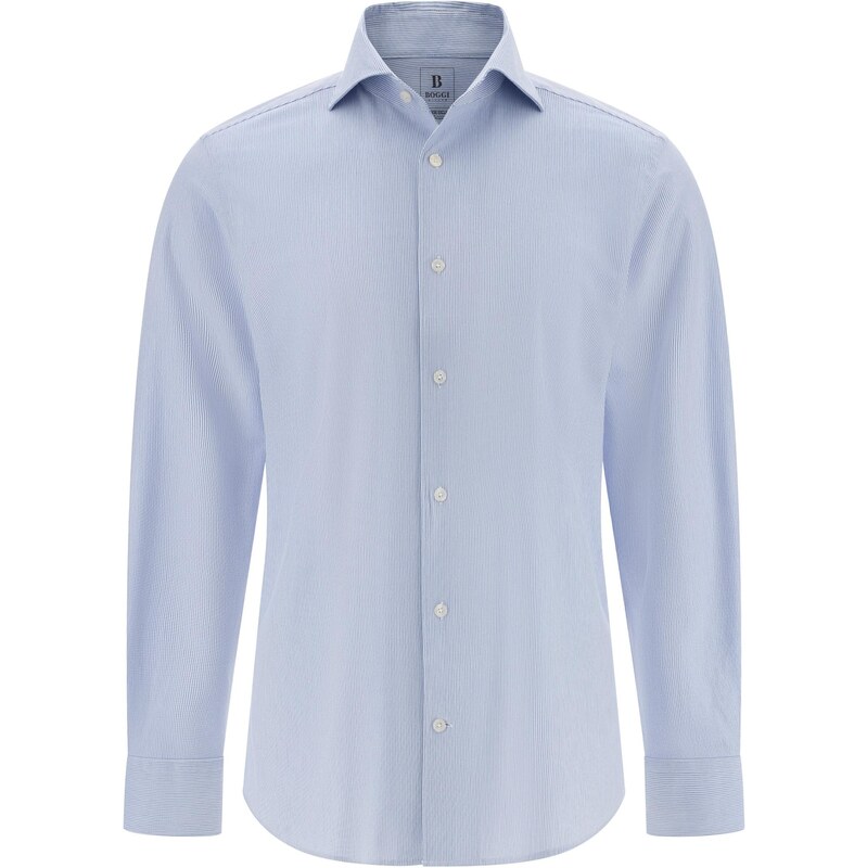 Boggi Milano Košeľa svetlomodrá / prírodná biela 65660241