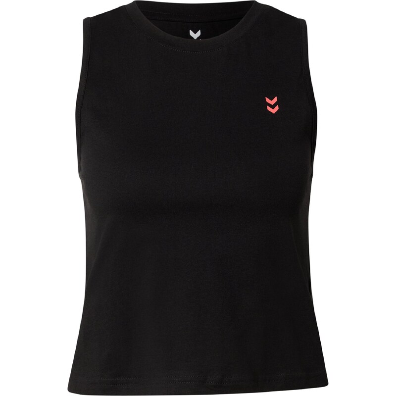 Hummel Športový top Hiit jasne červená / čierna 65661354