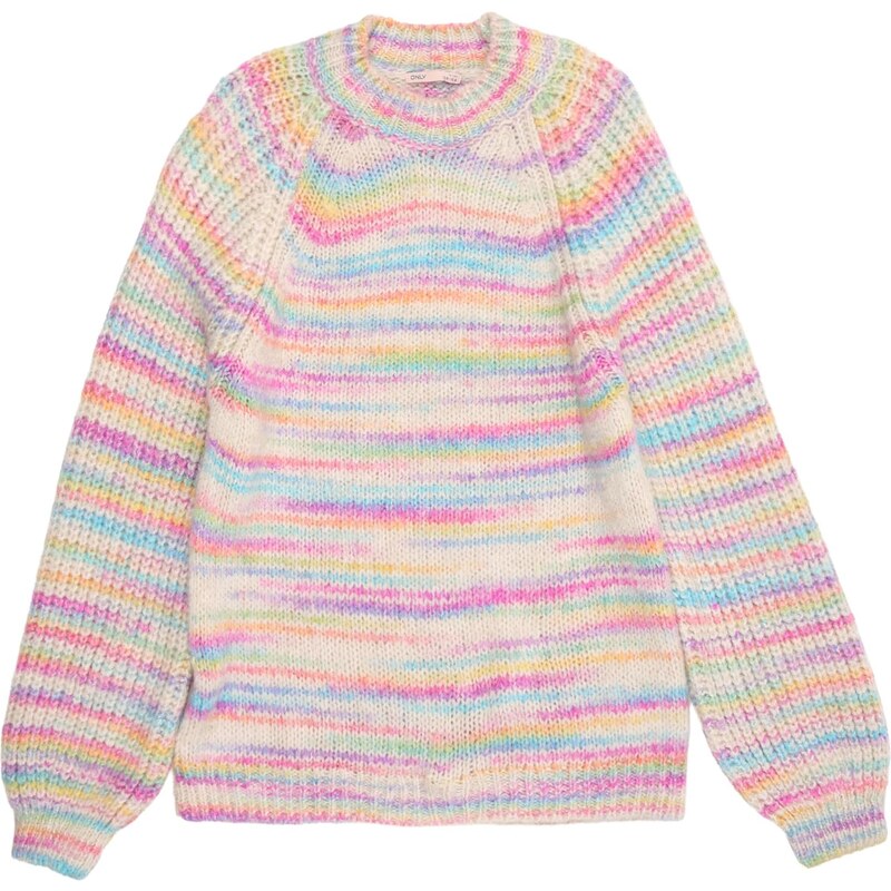 ONLY GIRLS Sveter KOGCARMA-LIA svetlomodrá / kamenná / levanduľová / 65696119