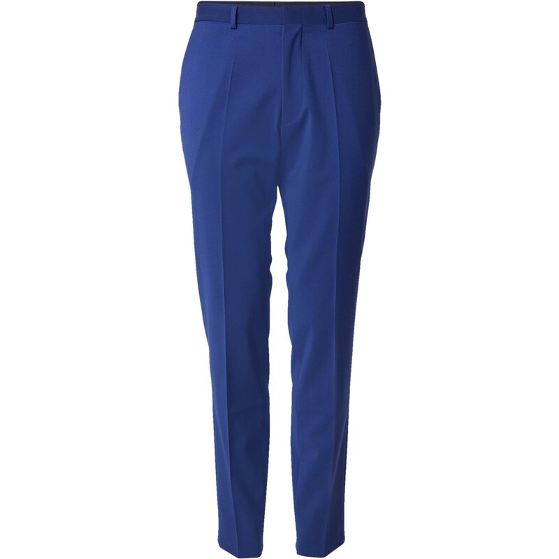 HUGO Nohavice s pukmi Hesten253X-MH kobaltovomodrá 65436842