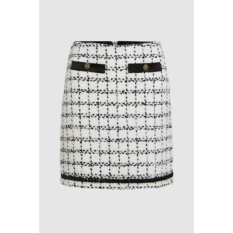 SUKŇA KARL LAGERFELD BOUCLE SKIRT 65435518