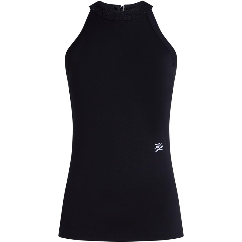 Karl Lagerfeld Top čierna / biela 65658489