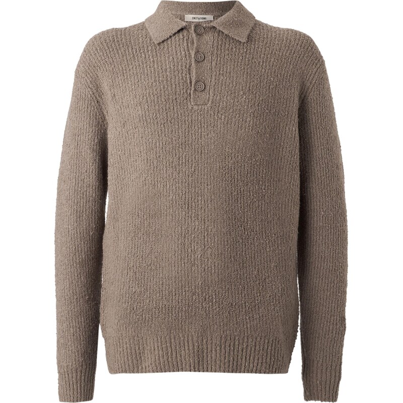 Only & Sons Sveter hnedá 65861859