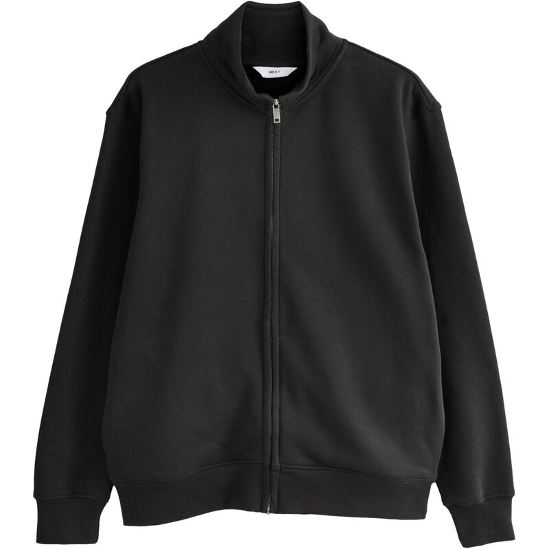 Next Tepláková bunda čierna 65661203