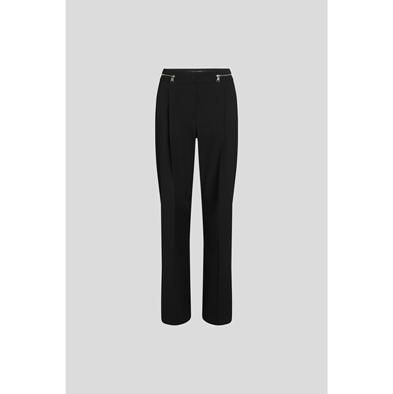 NOHAVICE KARL LAGERFELD TAILORED WAIST ZIP PANTS 65435516