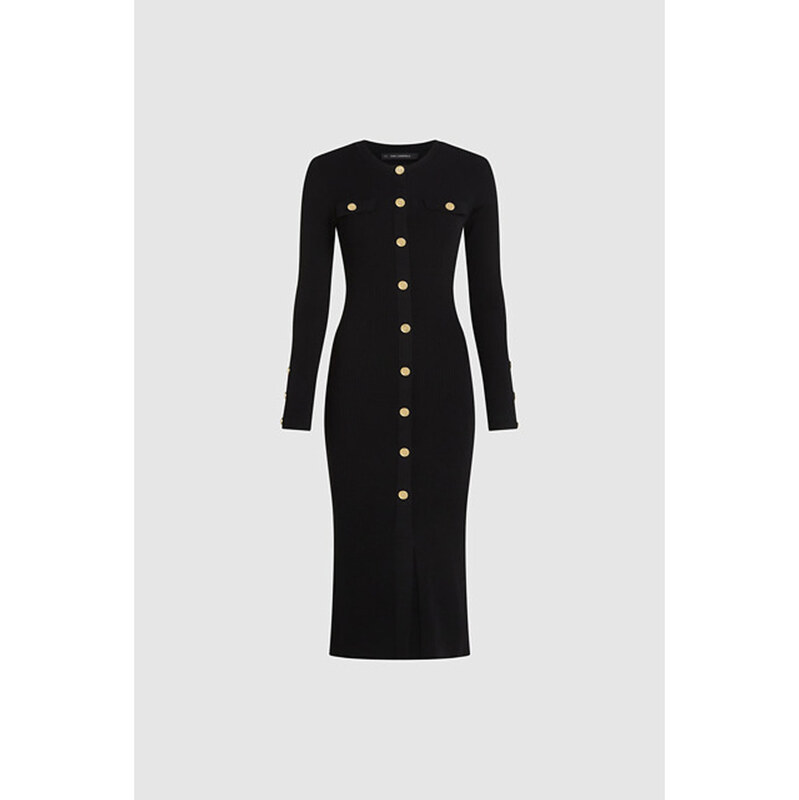 ŠATY KARL LAGERFELD ELEGANT LSLV KNIT DRESS 65435524