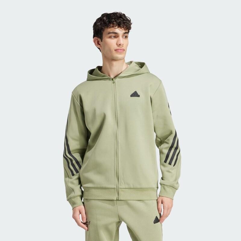 Adidas Mikina s kapucňou Future Icons 3-Stripes Full Zip 65457576