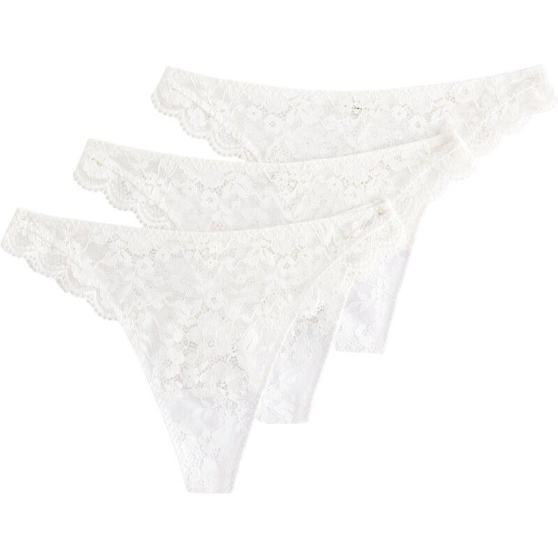 Lindex Tangá Iris biela 65658000