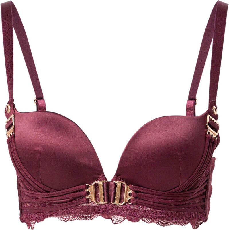Hunkemöller Podprsenka Avela vínovo červená 65891489